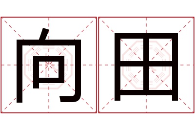 向田名字寓意