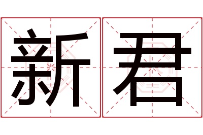 新君名字寓意