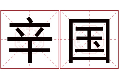 辛国名字寓意 辛国名字寓意
