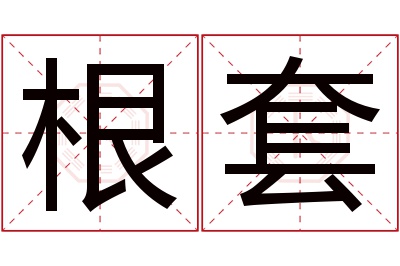 根套名字寓意