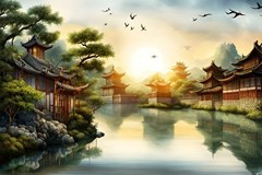 门口鞋柜上放什么摆件好