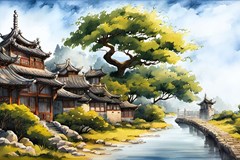 梦见水在流是吉兆吗?