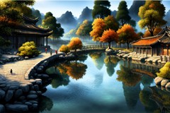 山跟什么字配霸气