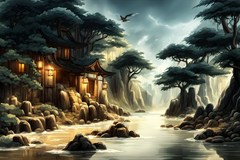 荷跟什么字配霸气