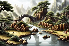 涧下水命的招财颜色