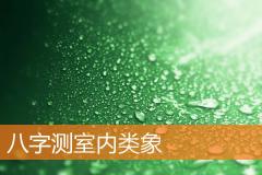八字测室内类象
